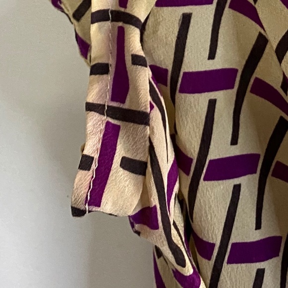 Anthropologie Edme & Esyllte Silk Top Size 4 - Picture 9 of 9